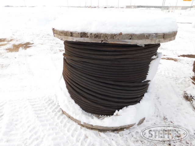 Spool of crane cable